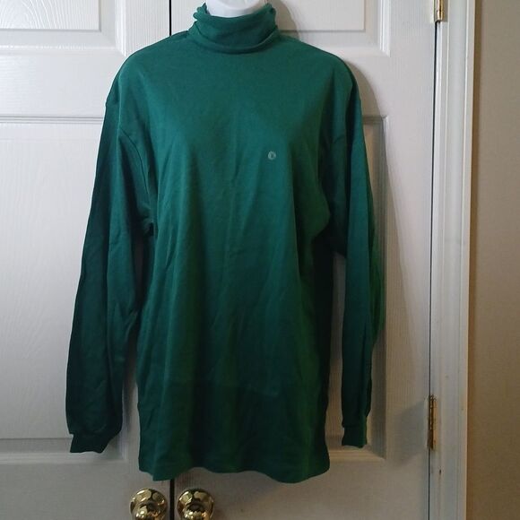 Old Navy green long sleeve turtleneck  Sz M NWT - Picture 1 of 5